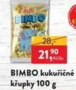 MP Krásno BIMBO kukuřičné křupky nabídka