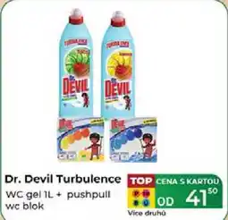 Tamda Foods Dr. Devil Turbulence WC gel IL+pushpull we blok nabídka