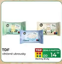 Tamda Foods TDF vlhčené ubrousky nabídka