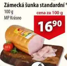 CBA Zámecká šunka standardní, 100 g nabídka