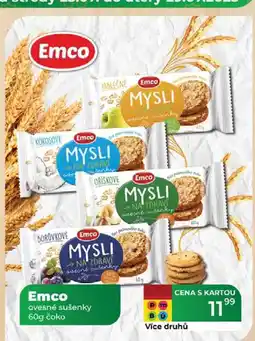 Tamda Foods Emco ovesné sušenky 60g čoko nabídka