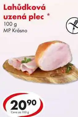 CBA Lahůdková uzená plec, 100 g nabídka