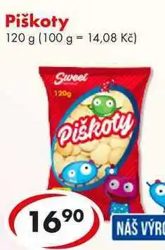 CBA Piškoty, 120 g nabídka