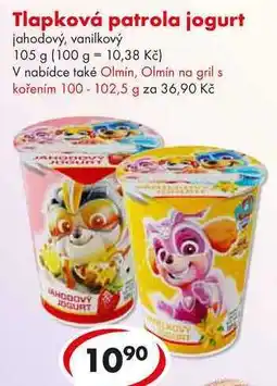 CBA Tlapková patrola jogurt, 105 g nabídka