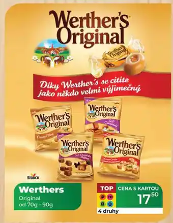 Tamda Foods Werthers Original od 70g - 90g nabídka