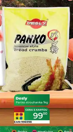 Tamda Foods Desly Panko strouhanka 1kg nabídka