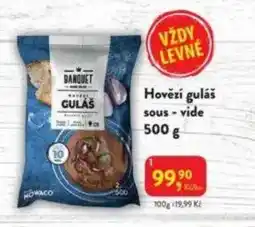MP Krásno Hovězí guláš sous-vide nabídka