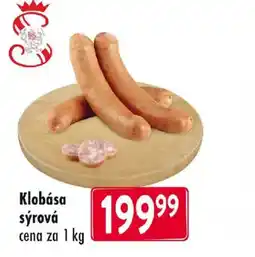 Qanto Klobása sýrová nabídka