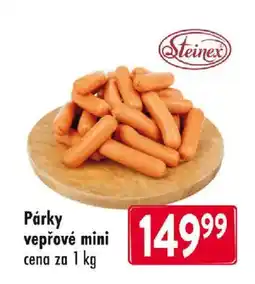 Qanto Párky vepřové mini nabídka