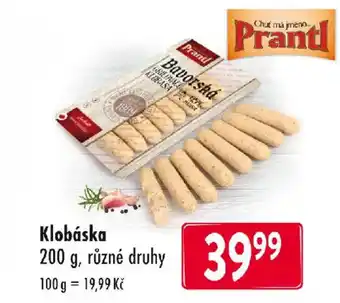 Qanto Klobáska nabídka