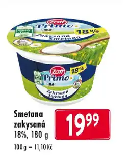 Qanto Smetana zakysaná 18% nabídka