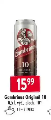 Qanto Gambrinus Originál 10 nabídka