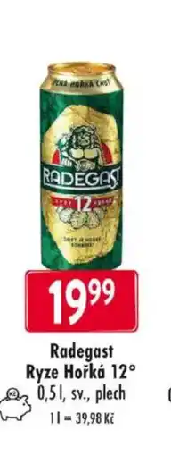 Qanto Radegast Ryze Hořká 12° nabídka