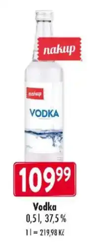 Qanto Vodka nabídka