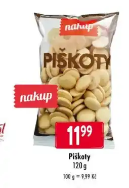 Qanto Piškoty nabídka