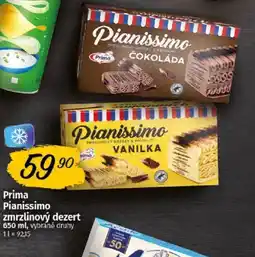 Coop Prima Pianissimo zmrzlinový dezert nabídka