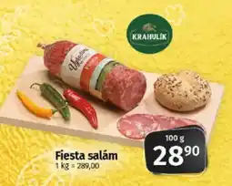 Coop Fiesta salám nabídka