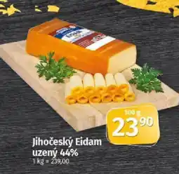 Coop Jihočeský Eidam uzený 44% nabídka