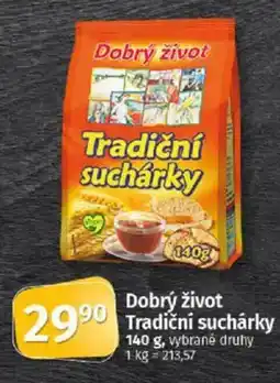 Coop Dobrý život Tradiční suchárky nabídka
