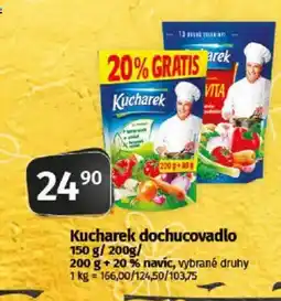 Coop Kucharek dochucovadlo nabídka