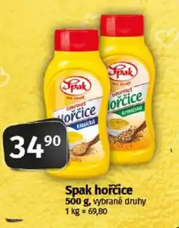 Coop Spak hořčice nabídka