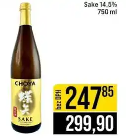 Jip CHOYA SAKE nabídka