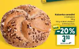 Billa Kaiserka cereální nabídka