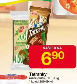 Hruška Tatranky nabídka