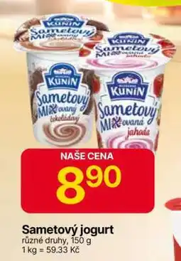 Hruška Sametový jogurt nabídka