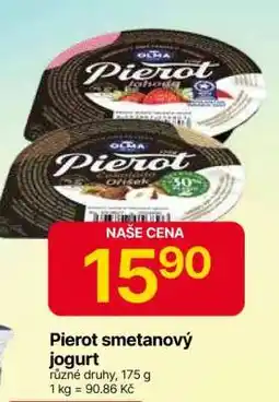 Hruška Pierot Smetanový jogurt nabídka