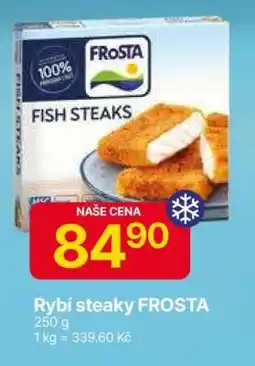 Hruška Rybí steaky Frosta nabídka