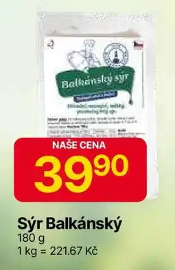 Hruška Sýr Balkánský nabídka