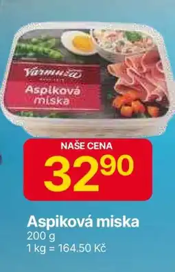 Hruška Aspiková miska nabídka