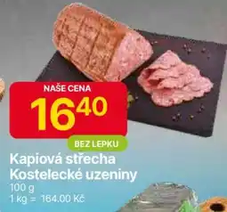 Hruška Kapiová střecha Kostelecké uzeniny nabídka