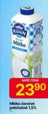 Hruška Mléko čerstvé polotučné 1,5% nabídka