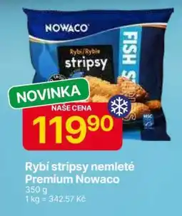 Hruška Rybí stripsy nemleté Premium Nowaco nabídka