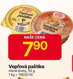 Hruška Vepřová paštika nabídka