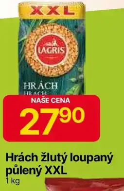 Hruška Hrách žlutý loupaný půlený XXL nabídka