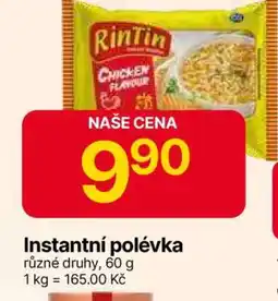 Hruška Instantní polévka nabídka