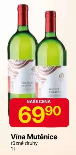 Hruška Víno Mutěnice nabídka