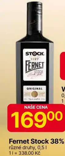 Hruška Fernet Stock 38 nabídka