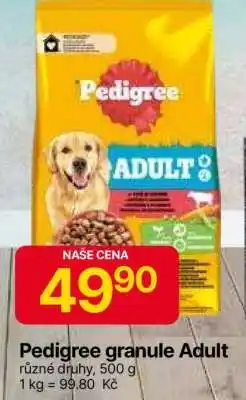 Hruška Pedigree granule Adult nabídka