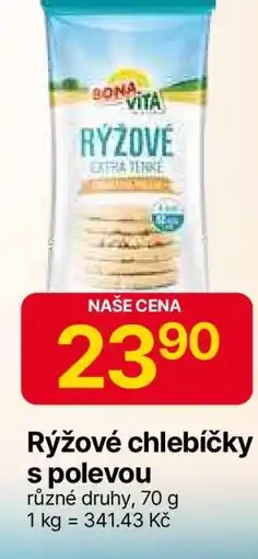 Hruška Rýžové chlebíčky s polevou nabídka