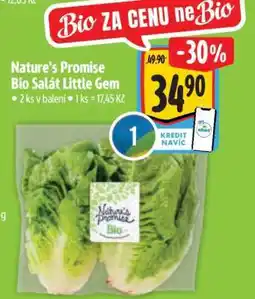 Albert Nature‘s Promise Bio Salát little gem nabídka