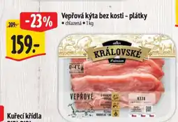 Albert Vepřová kýta bez kosti - plátky nabídka