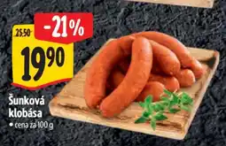 Albert Šunková klobása nabídka