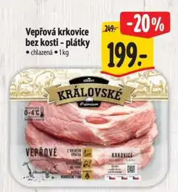 Albert Vepřová krkovice bez kosti – plátky nabídka