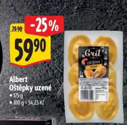 Albert Albert Oštěpky uzené nabídka
