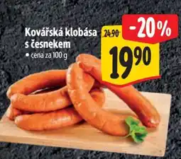 Albert Kovářská klobása s česnekem nabídka