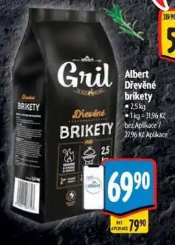 Albert Albert Dřevěné brikety nabídka
